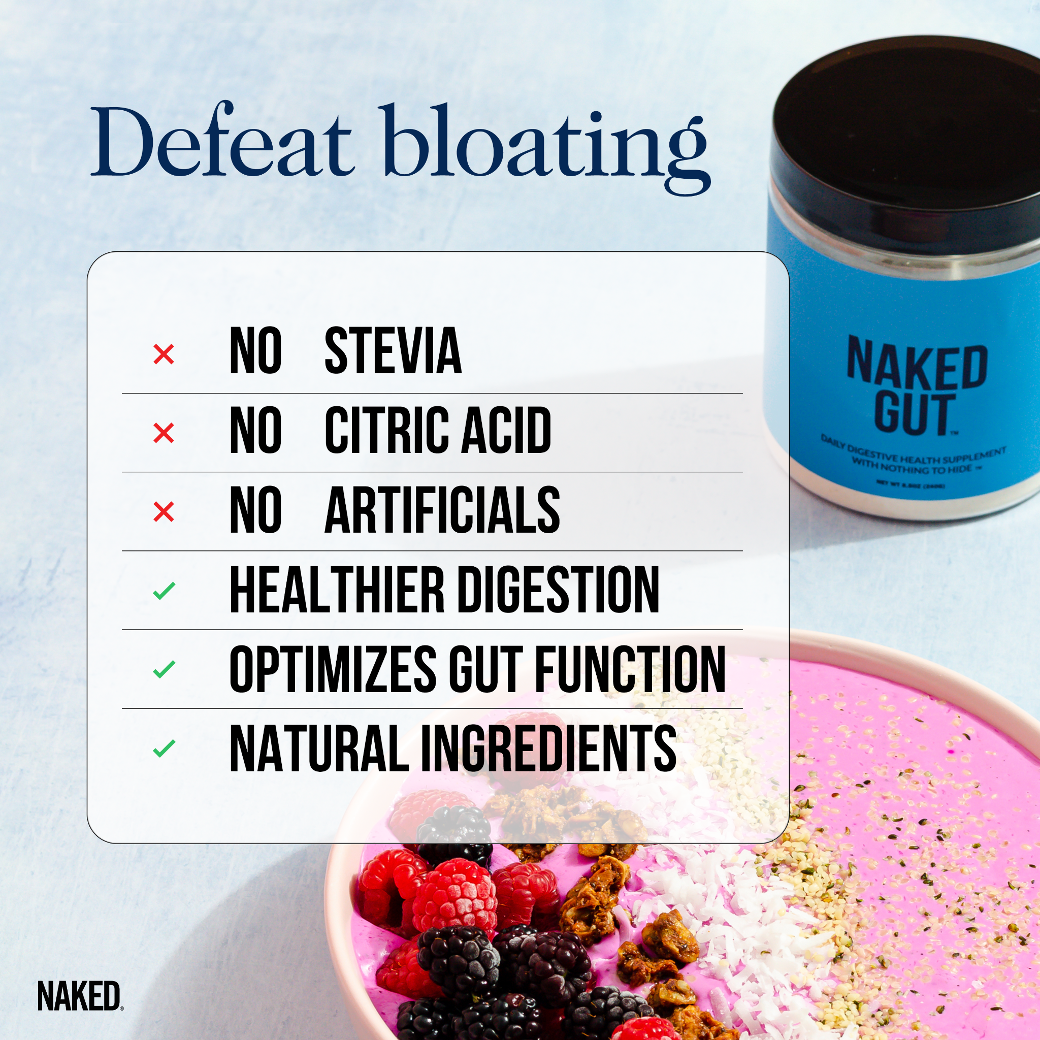 Naked Nutrition Facebook ad
