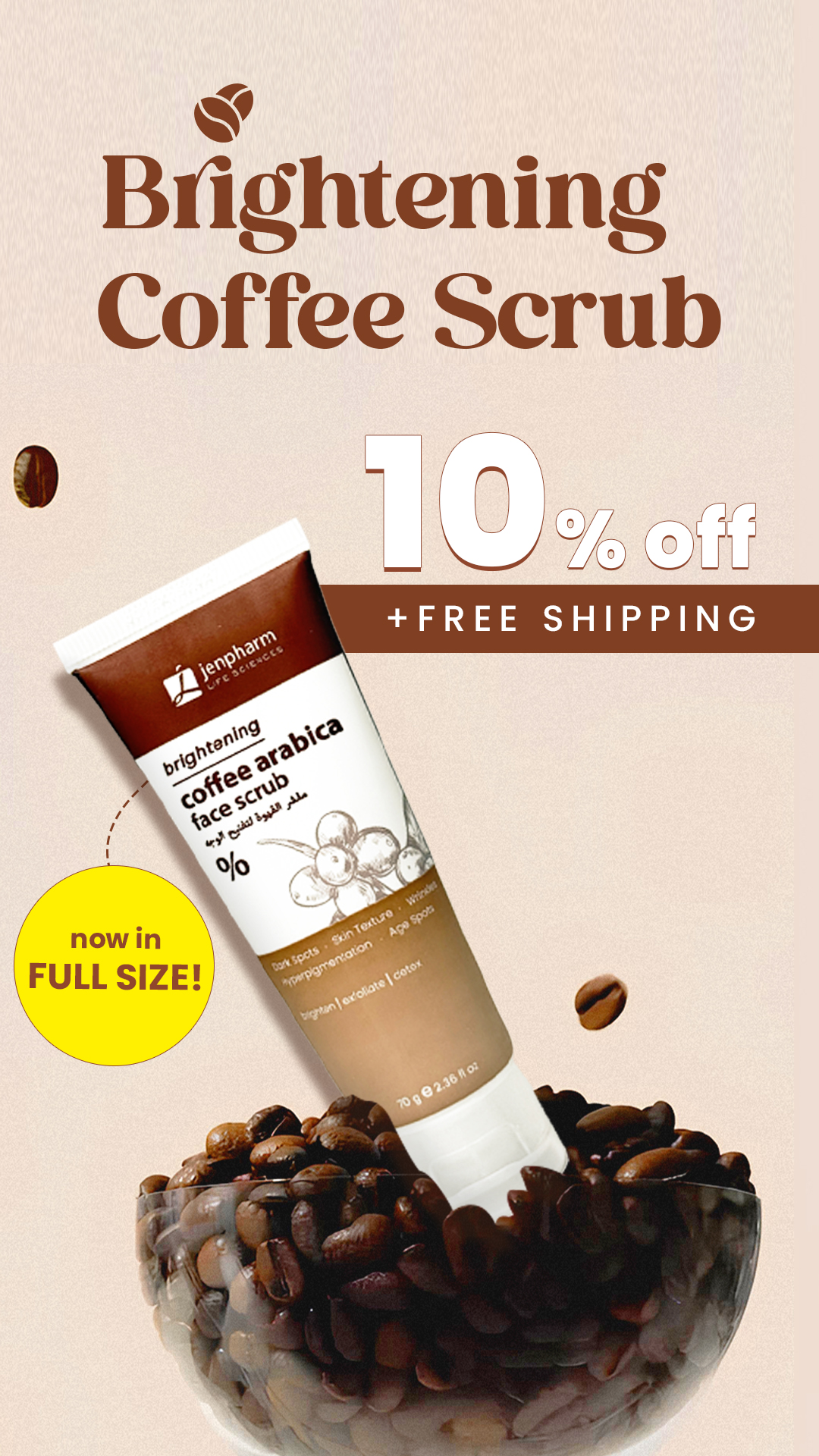 Jenpharm Life Sciences Facebook ad