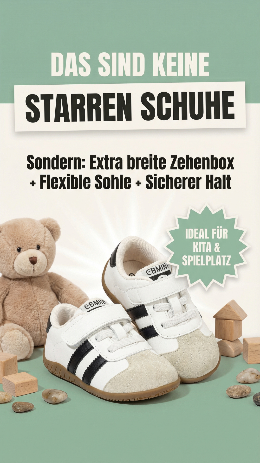 Ebmini - Kinder Barfußschuhe Facebook ad