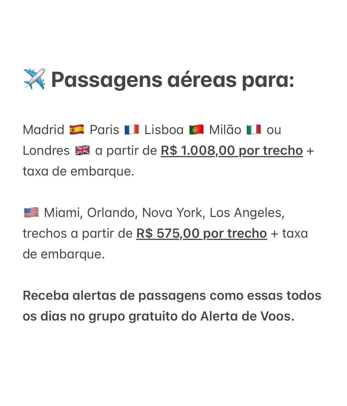 Agencia Voos Facebook ad