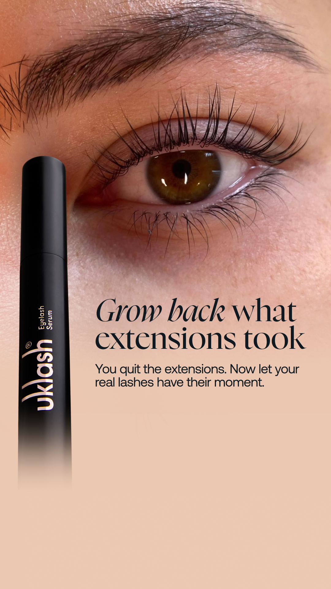 Uklash Facebook ad