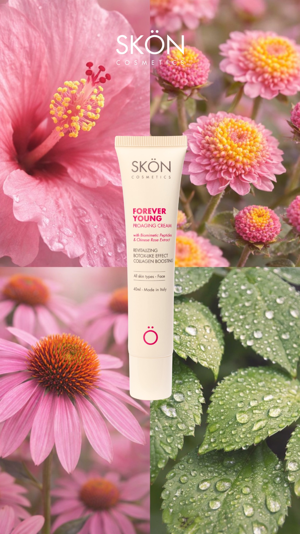 SKÖN Cosmetics Facebook ad