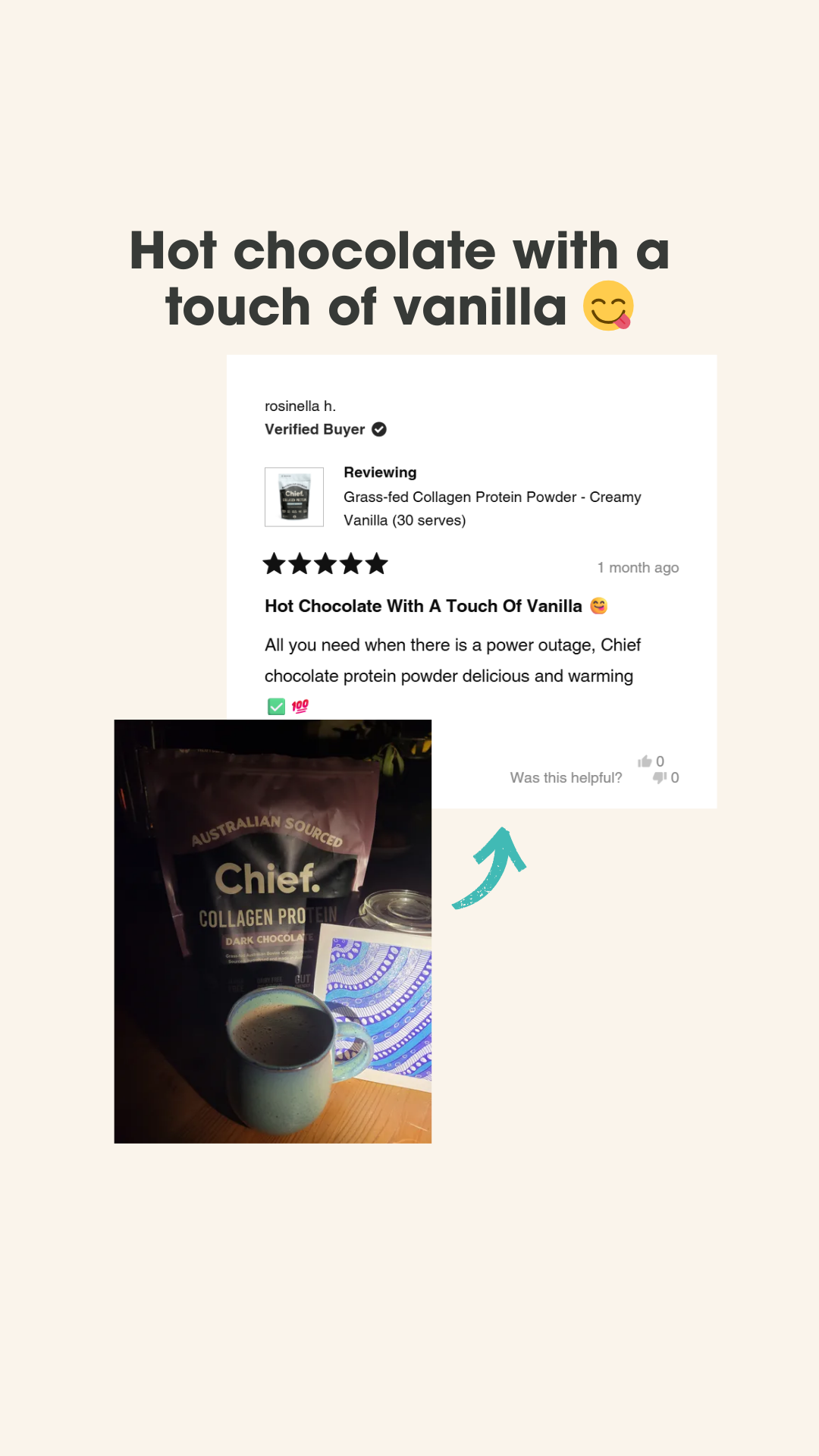 Chief Nutrition USA Facebook ad