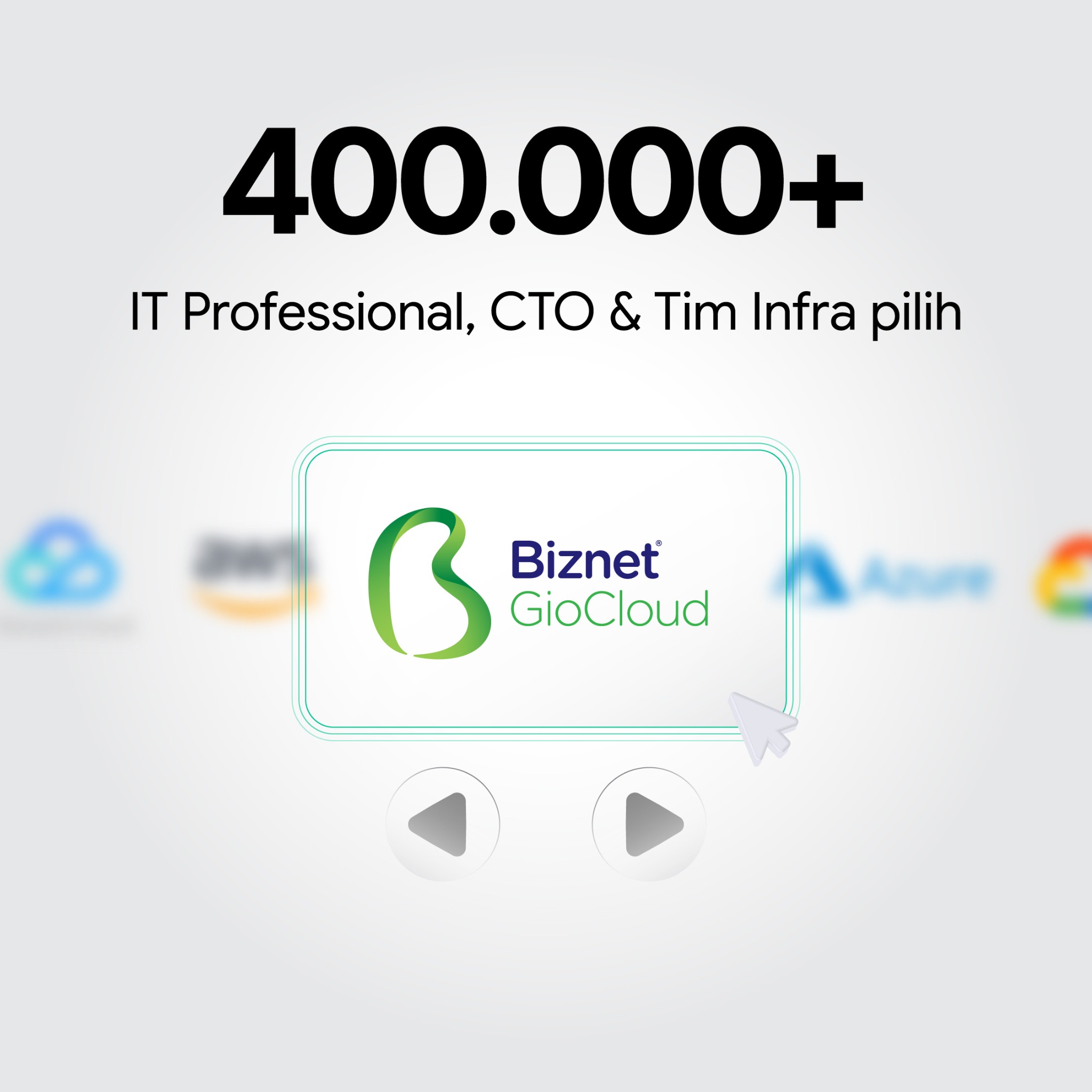 Biznet Gio Cloud Facebook ad