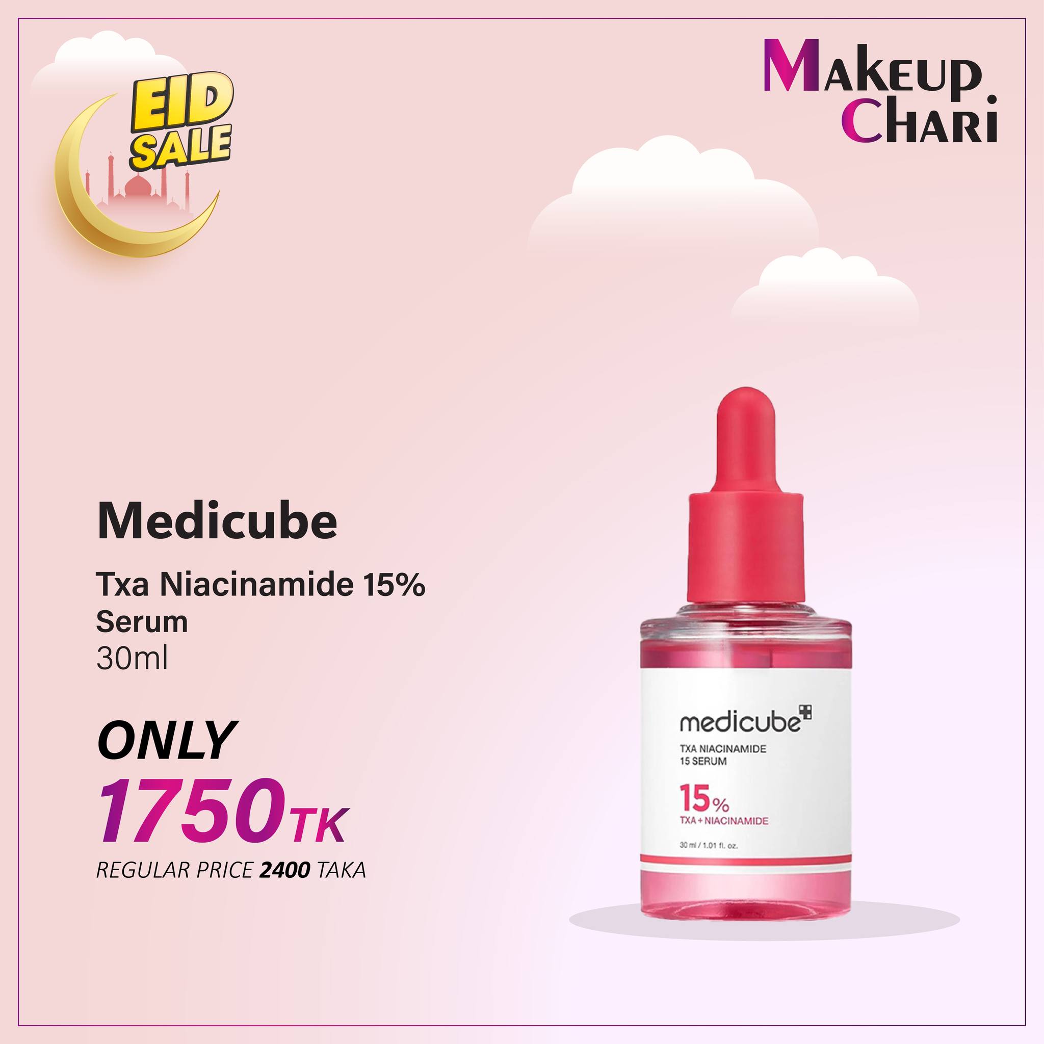 Makeup Chari Facebook ad