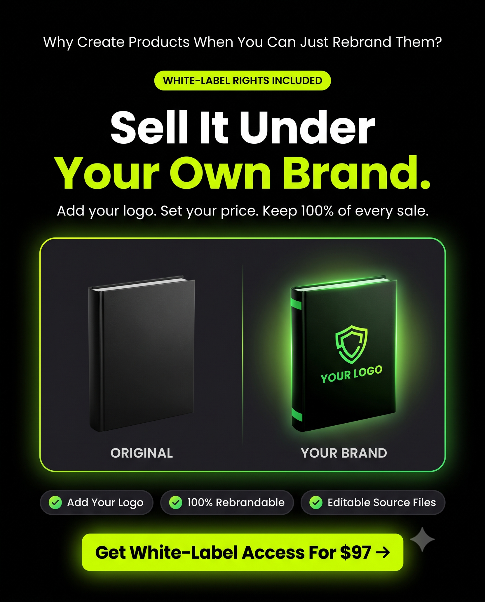 White-Label Tax Digital Products Facebook ad