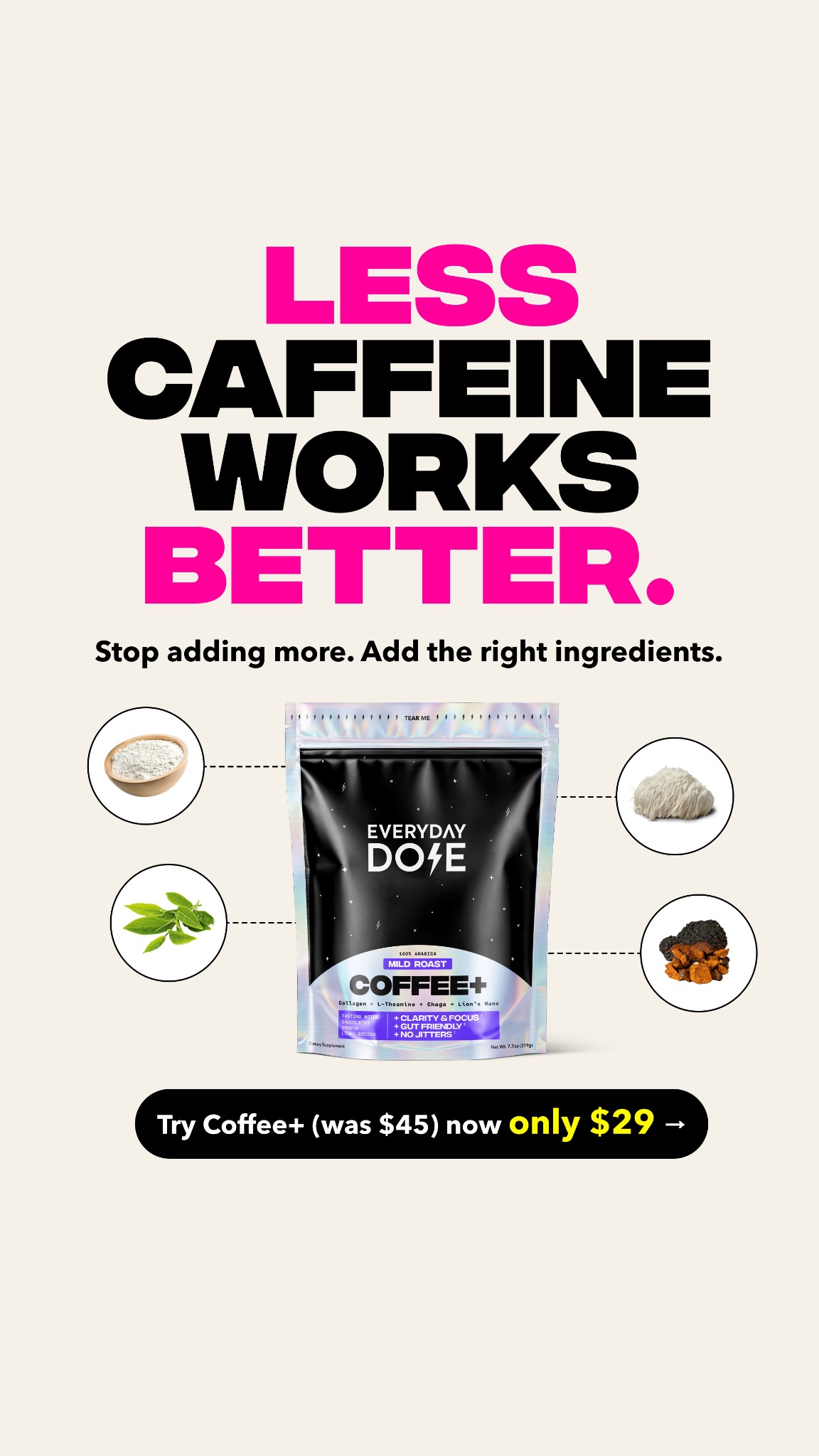 Everyday Dose Facebook ad
