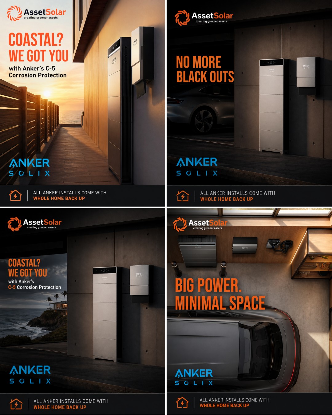 Asset Solar Facebook ad: Solar designed for New Zealand