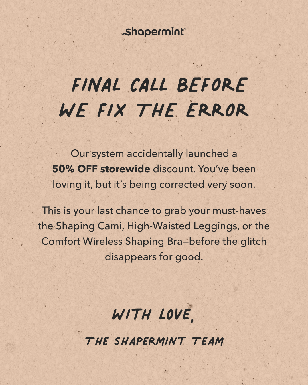 Shapermint Facebook ad