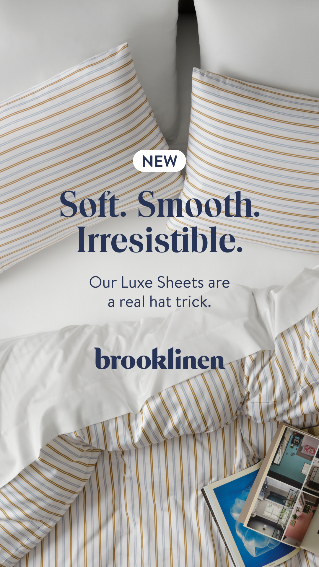 Brooklinen Facebook ad