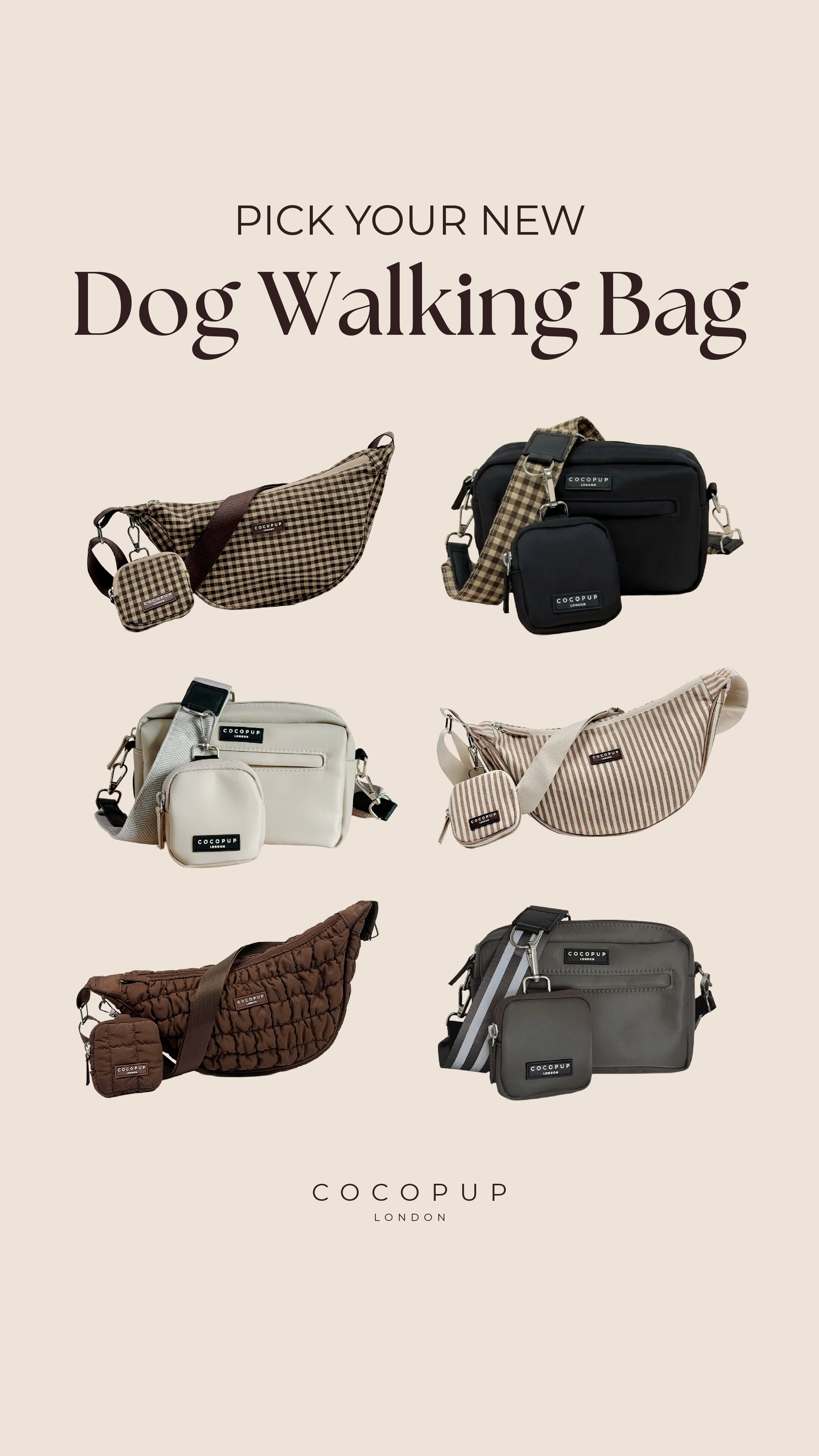 Cocopupuk Facebook ad: The Bag Every Dog Mum Needs