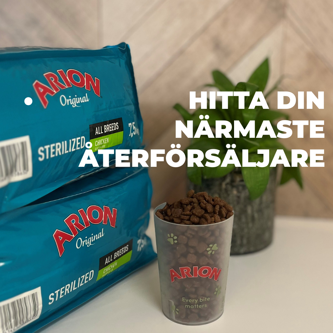 ARION Sverige Facebook ad: Glutenfritt Utan majs Utan vete