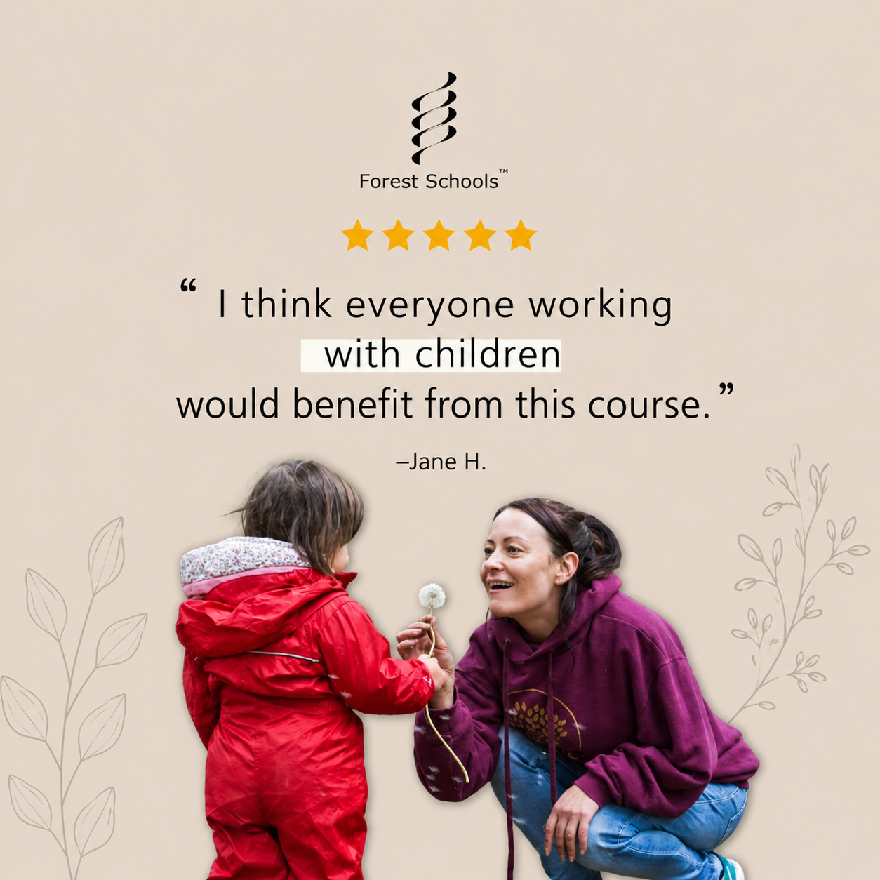 Forest Schools Facebook ad