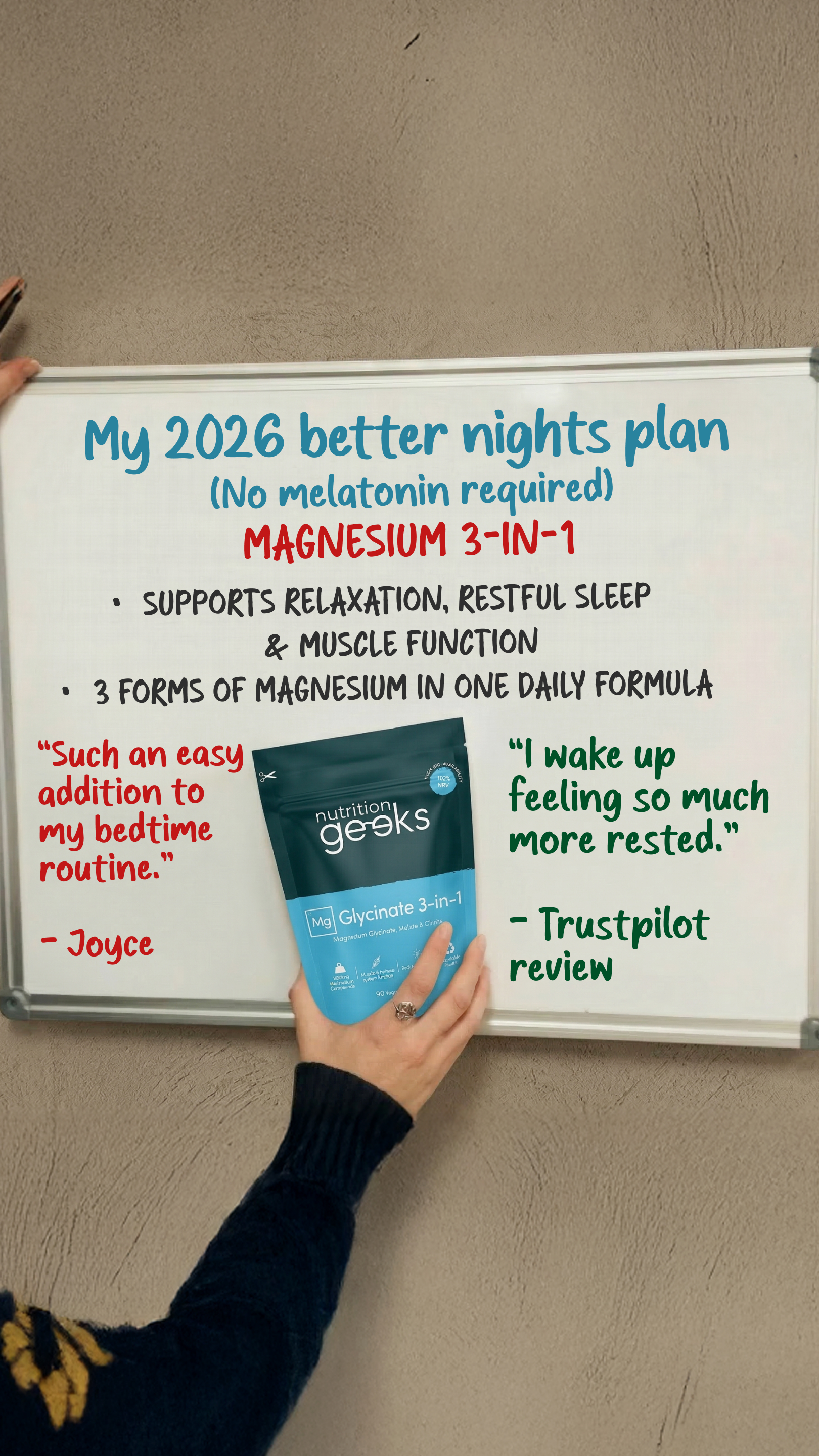 Nutrition Geeks Facebook ad