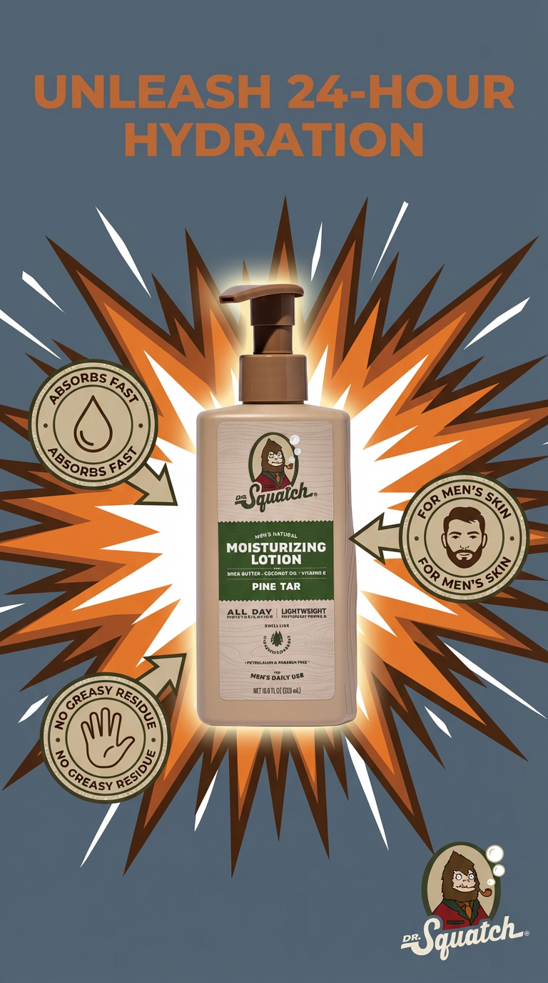 Dr. Squatch Facebook ad
