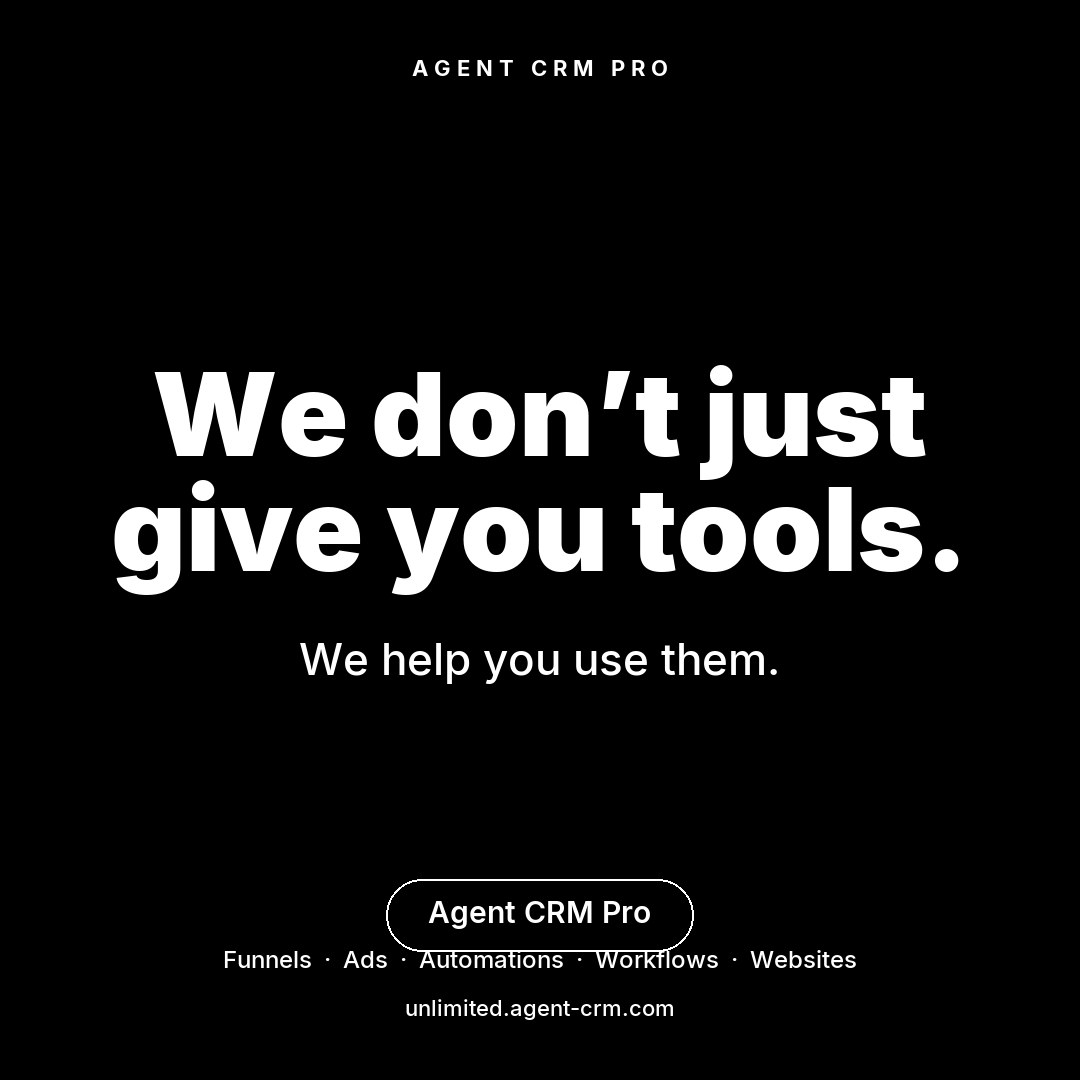 Agent CRM: AI-Powered Sales+Marketing Software Facebook ad