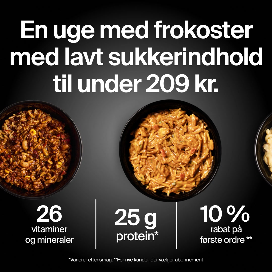 Huel Facebook ad: Ernæring, du kan stole på
