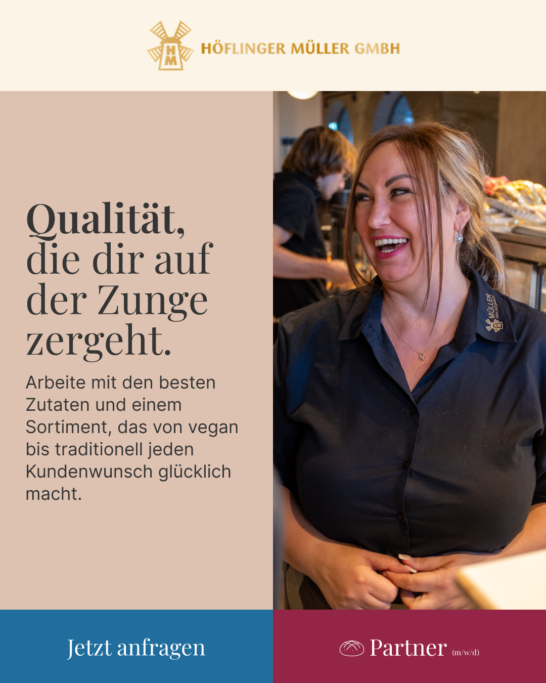 Höflinger Backwaren Vertriebsgesellschaft Mbh Facebook ad from May 11, 2026