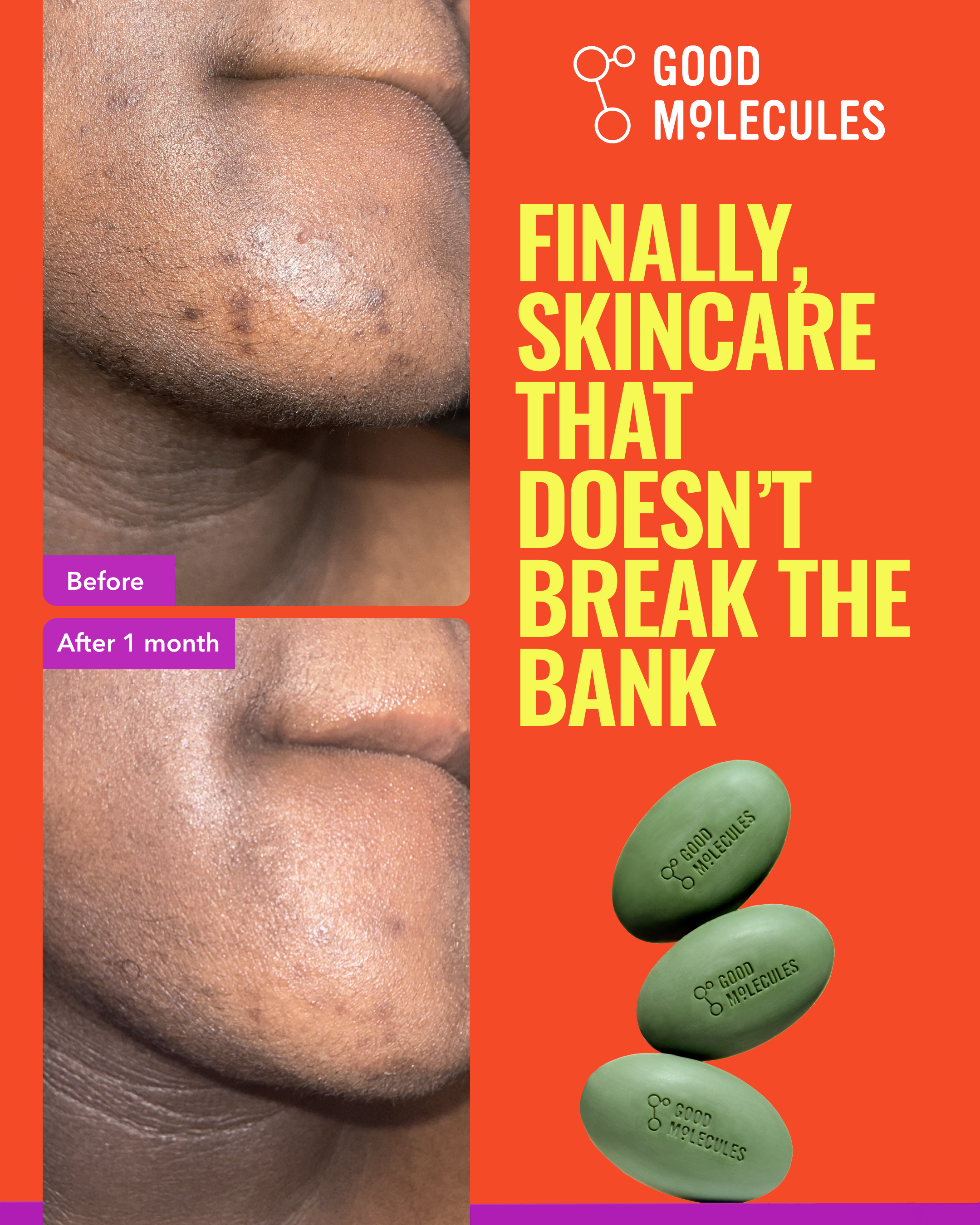 Good Molecules Facebook ad