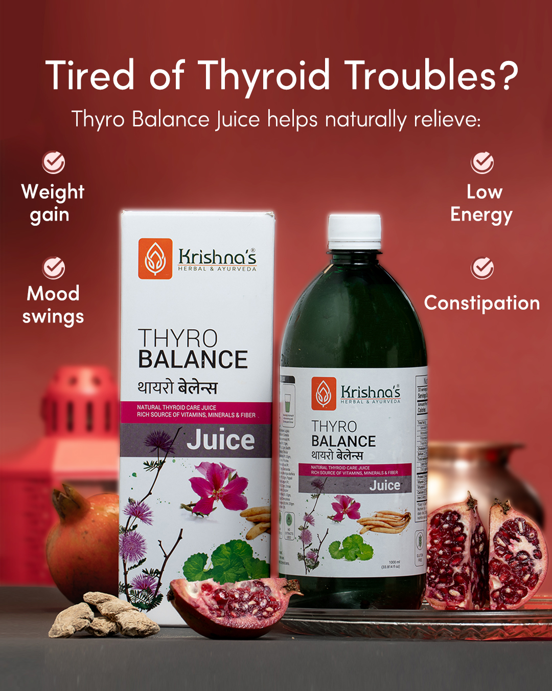 Krishna's Herbal & Ayurveda Facebook ad