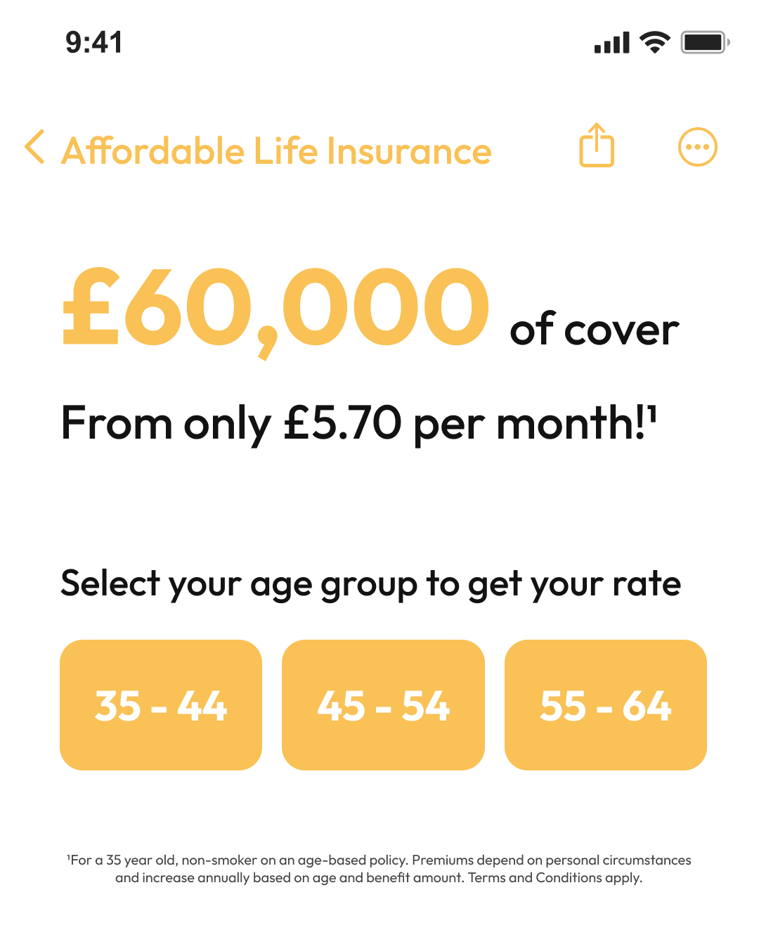 Smart Insurance Facebook ad