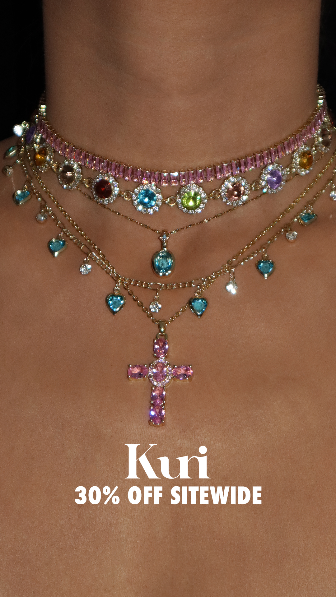 Kuri jewelry Facebook ad