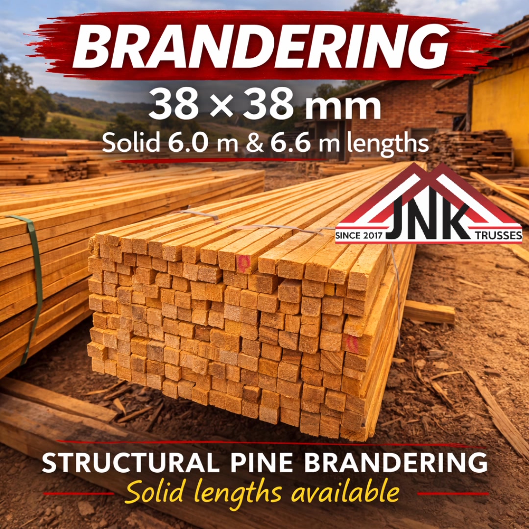 JNK Trusses Facebook ad: High-Quality Roofing Timber.