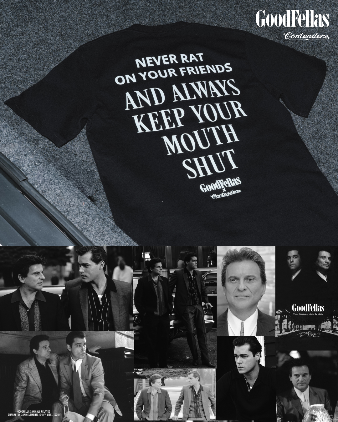 Contenders Clothing Facebook ad: The Goodfellas Collection Is Here