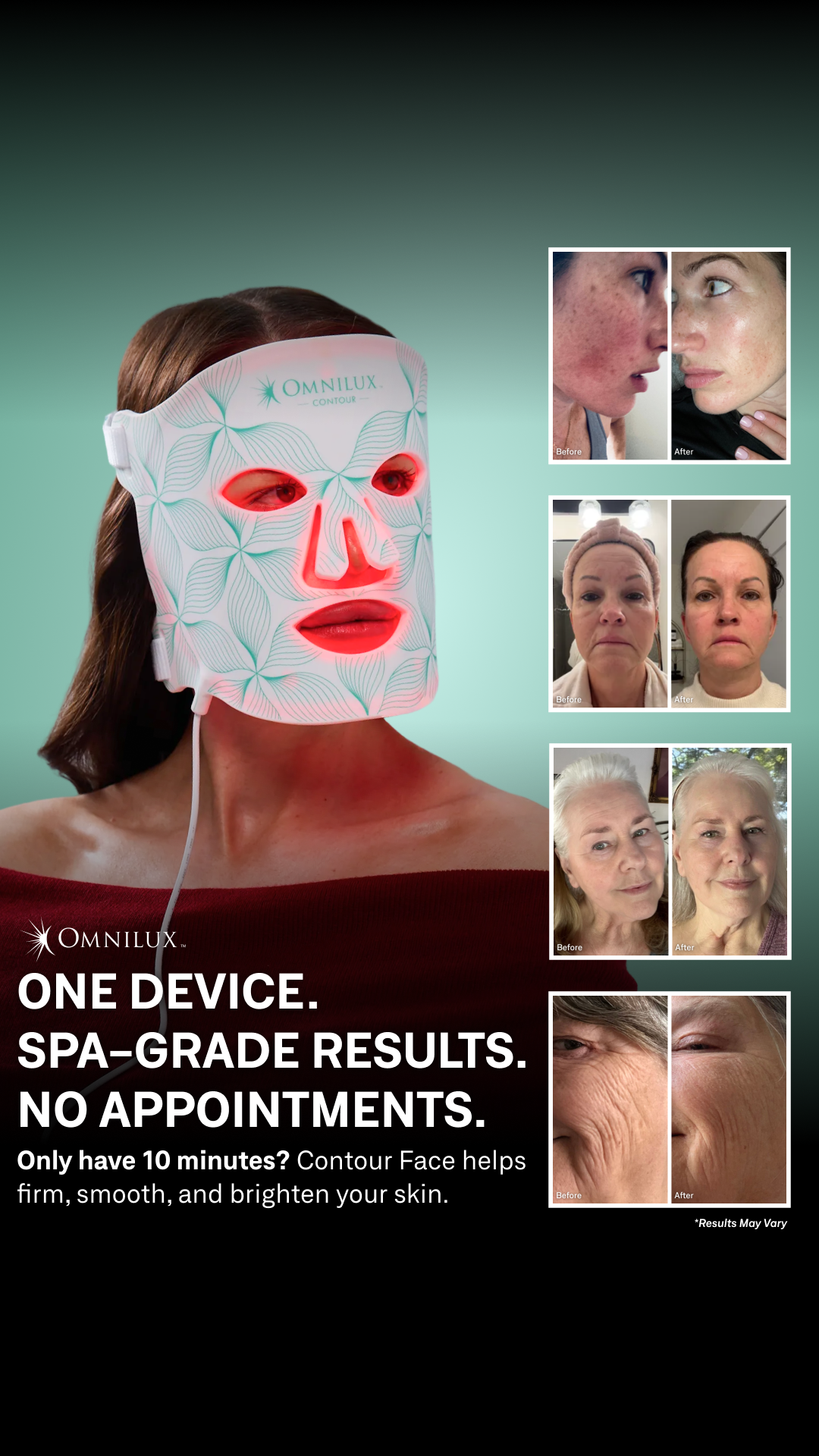 Omnilux Facebook ad