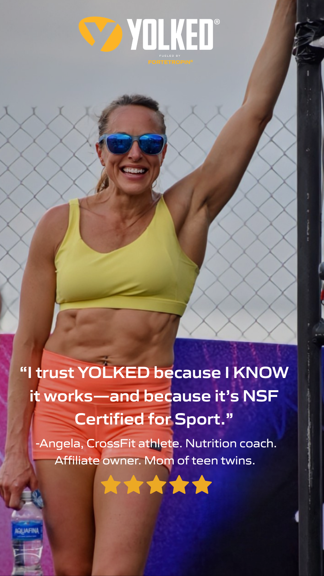 Yolked Facebook ad