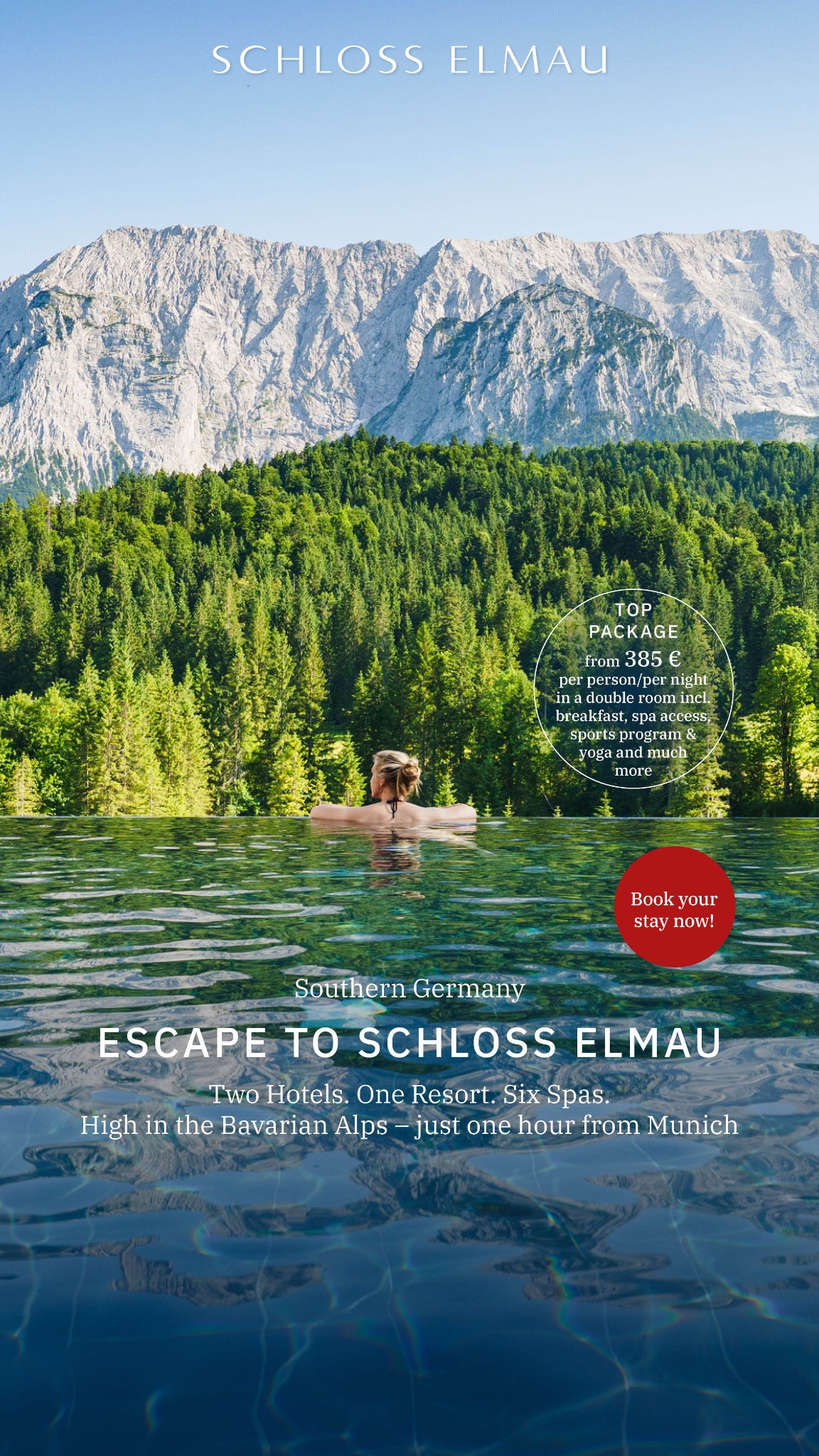 Schloss Elmau Facebook ad