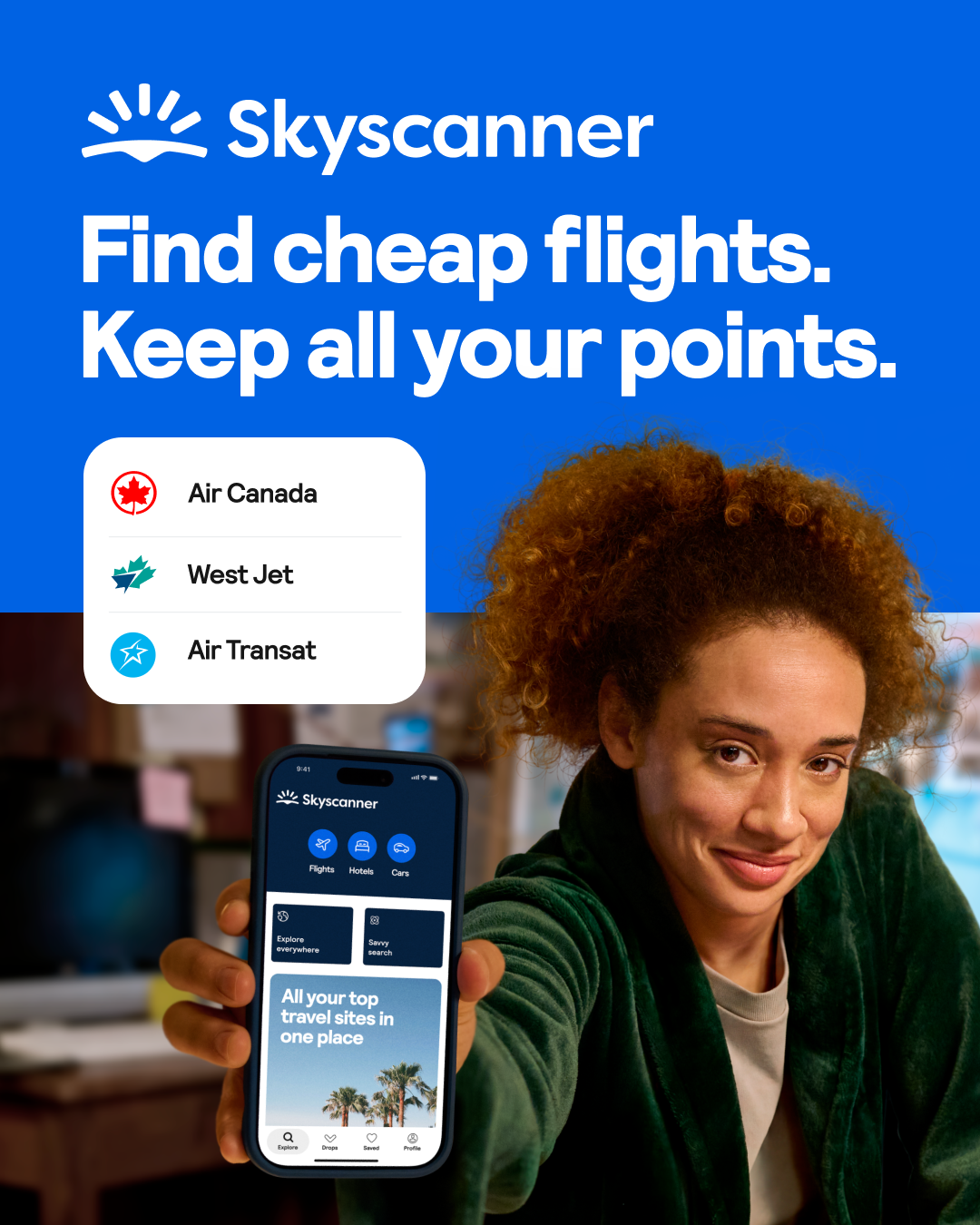 Skyscanner Facebook ad