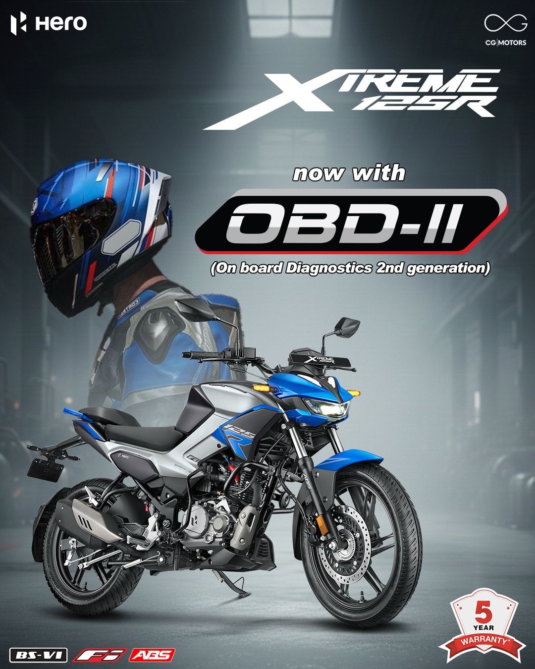 Hero MotoCorp Nepal Facebook ad: Smarter. Safer. More advanced.