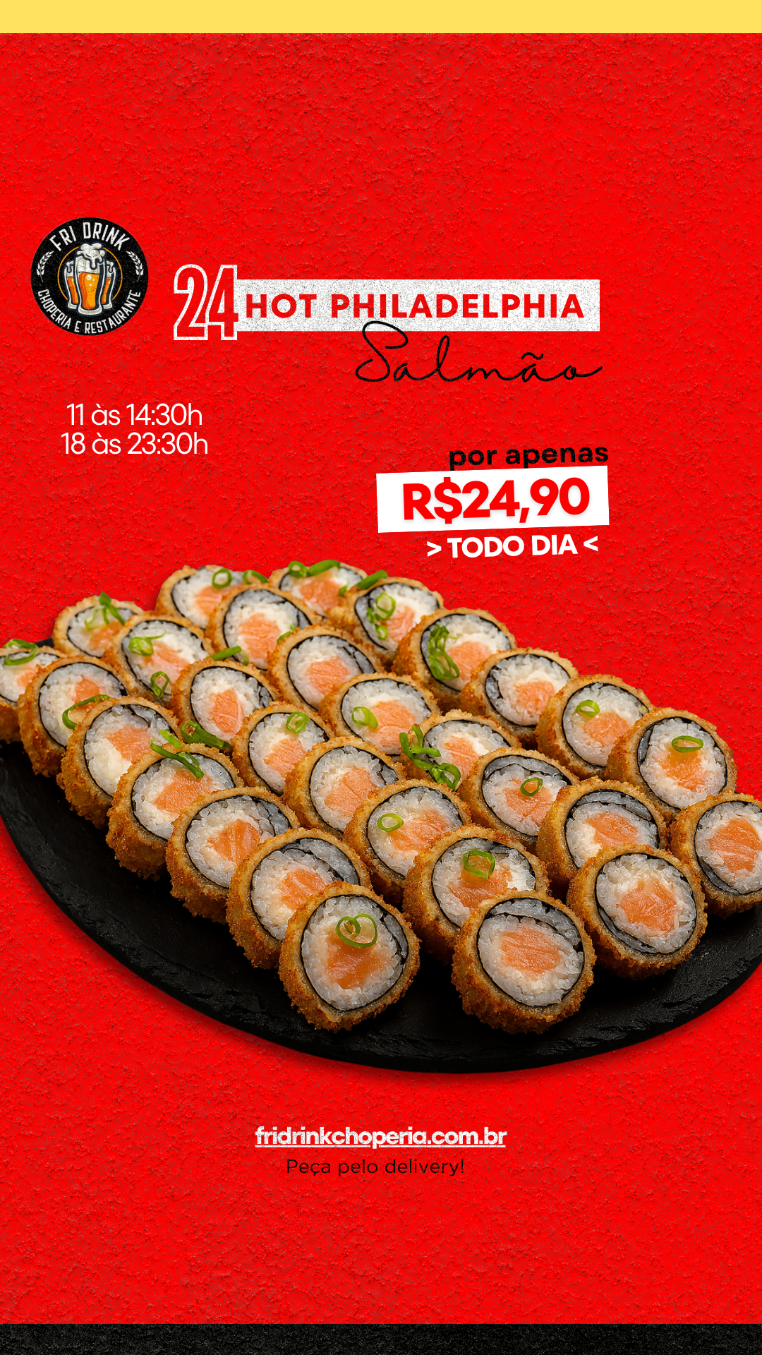 Fridrink choperia Monte Líbano NF Facebook ad