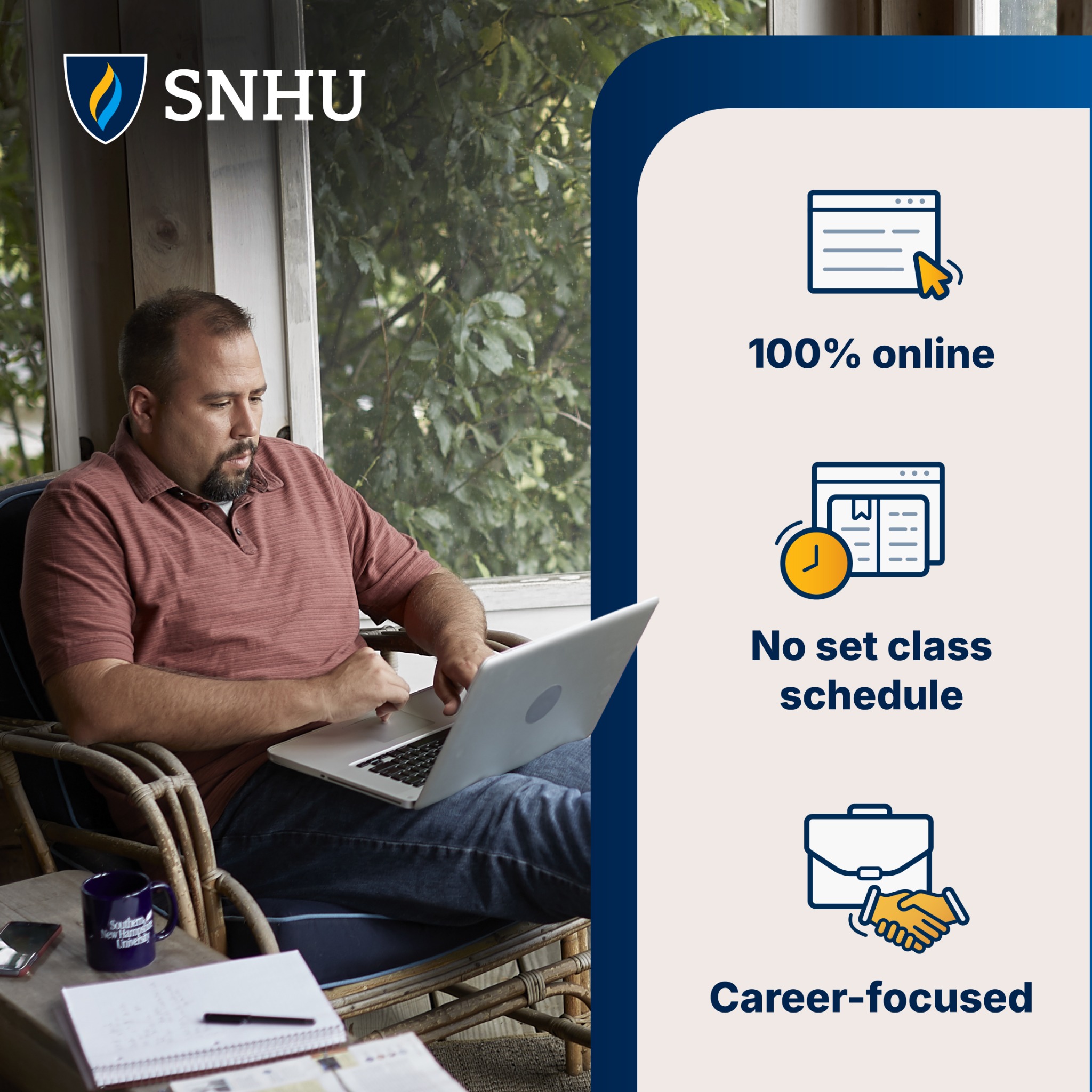 Southern New Hampshire University Facebook ad
