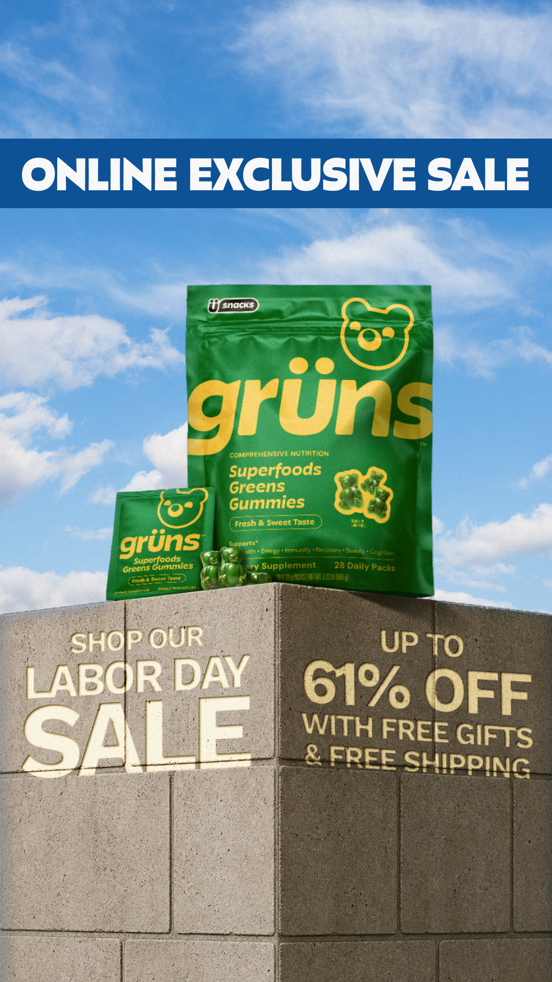 Grüns Facebook ad