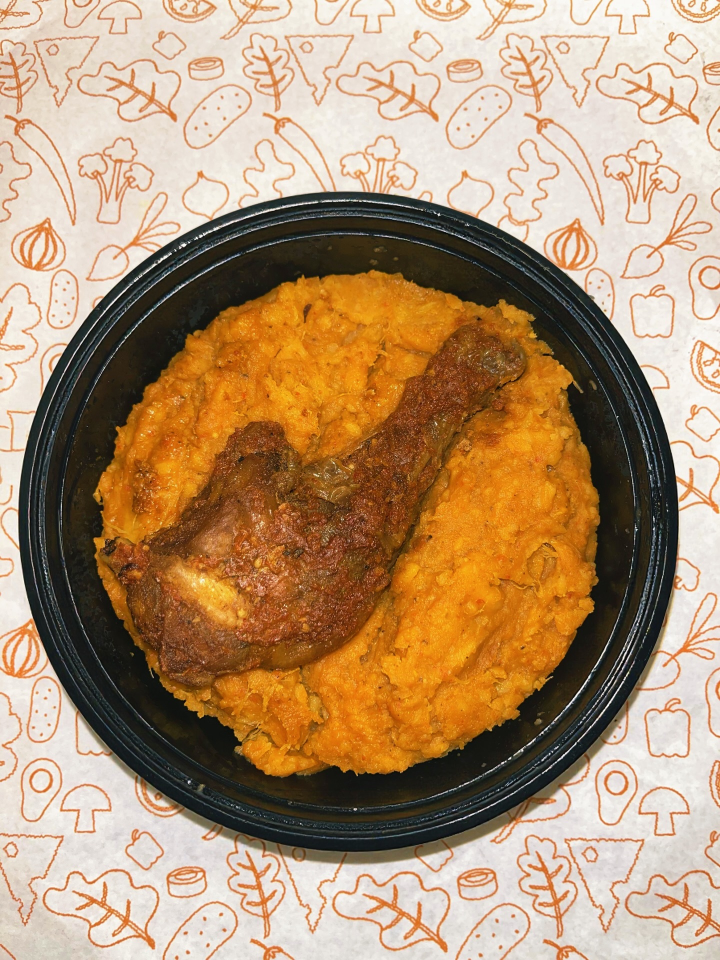 YourPlate by Cookout Facebook ad: Porridge lovers, fall in!