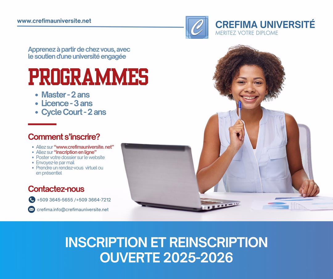 Crefima Facebook ad: Droit|Psychologie|Finance|Economie|Gestion|Marketing|Admini…