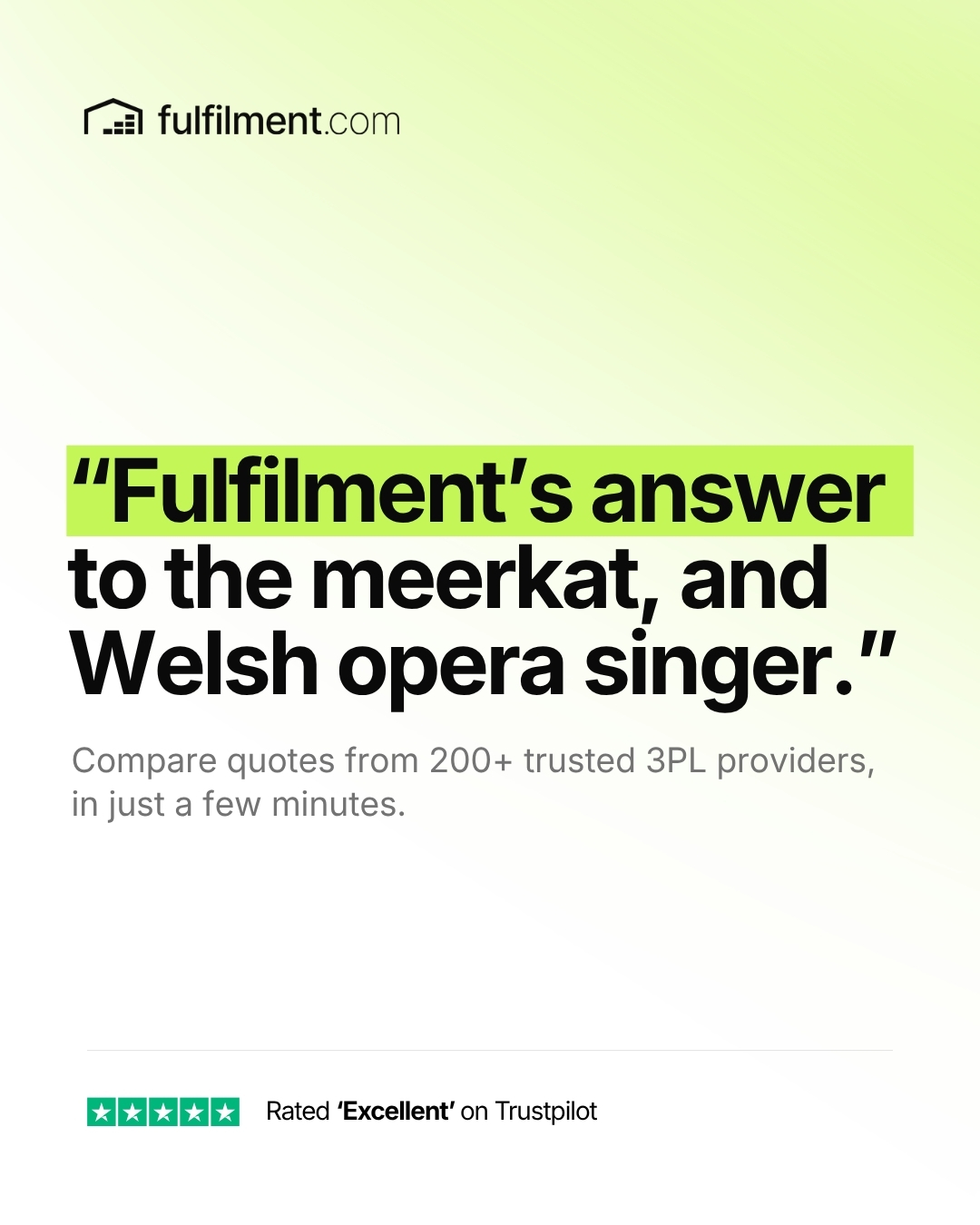 fulfilment.com Facebook ad