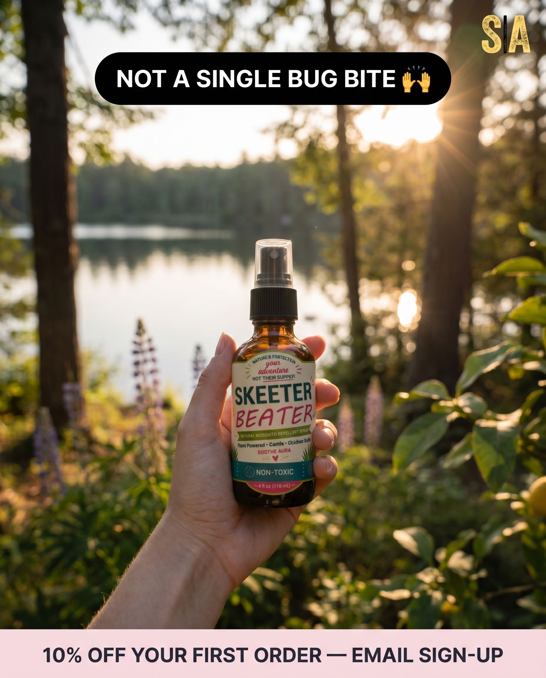 Larven Marketplace Facebook ad