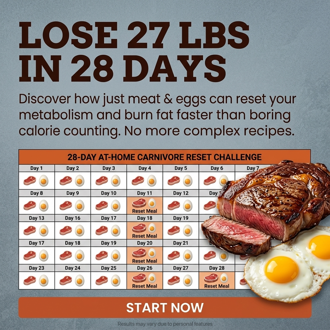 No Carbs Challenge Facebook ad
