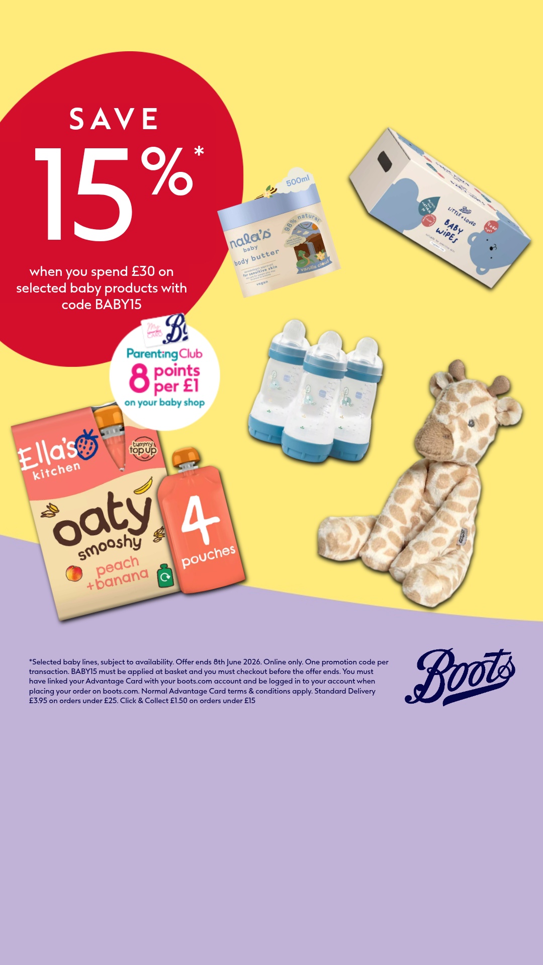 Boots UK Facebook ad