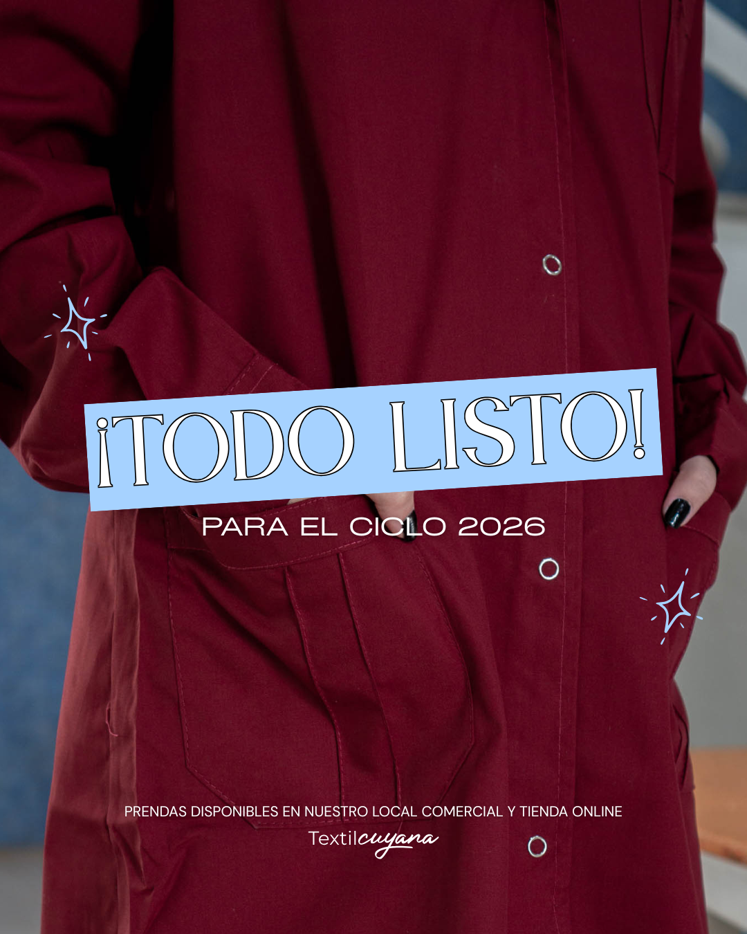 Textil Cuyana Facebook ad from Feb 11, 2026