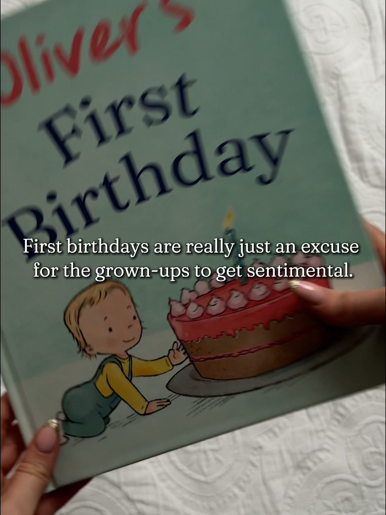 Letterfest Facebook ad: Personalised First Birthday Book