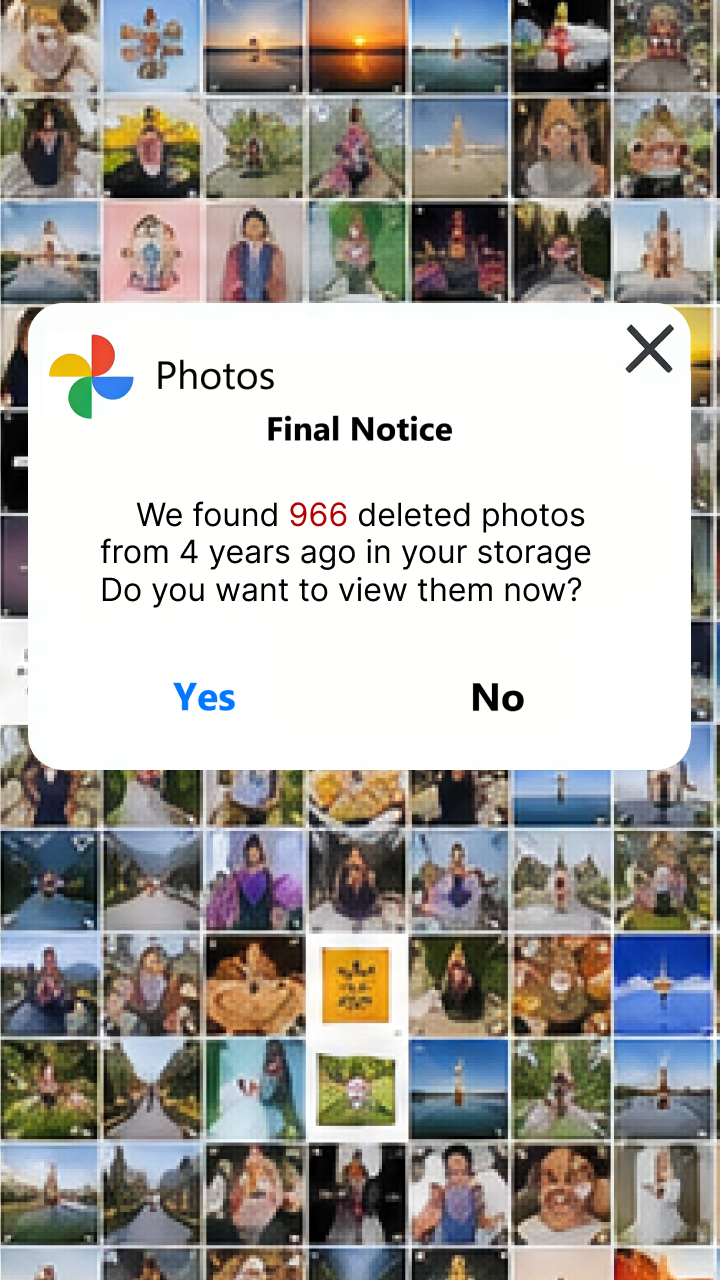 Wira Kurniawan Facebook ad: Recover Your Special Moments