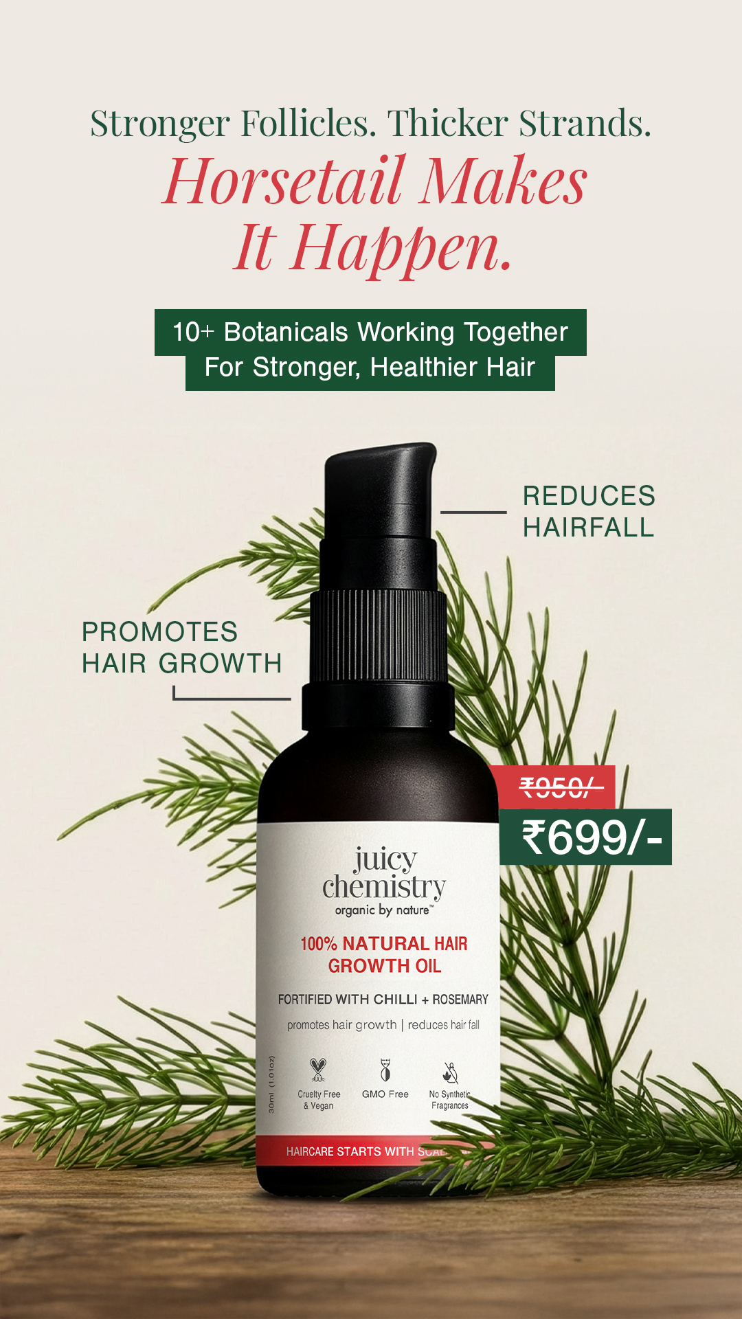 Juicy Chemistry Facebook ad