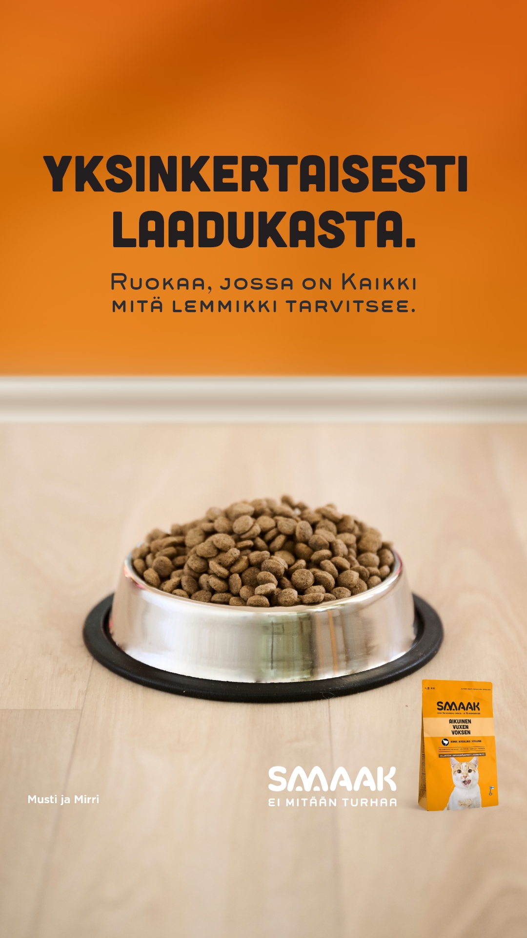 Musti ja Mirri Facebook ad