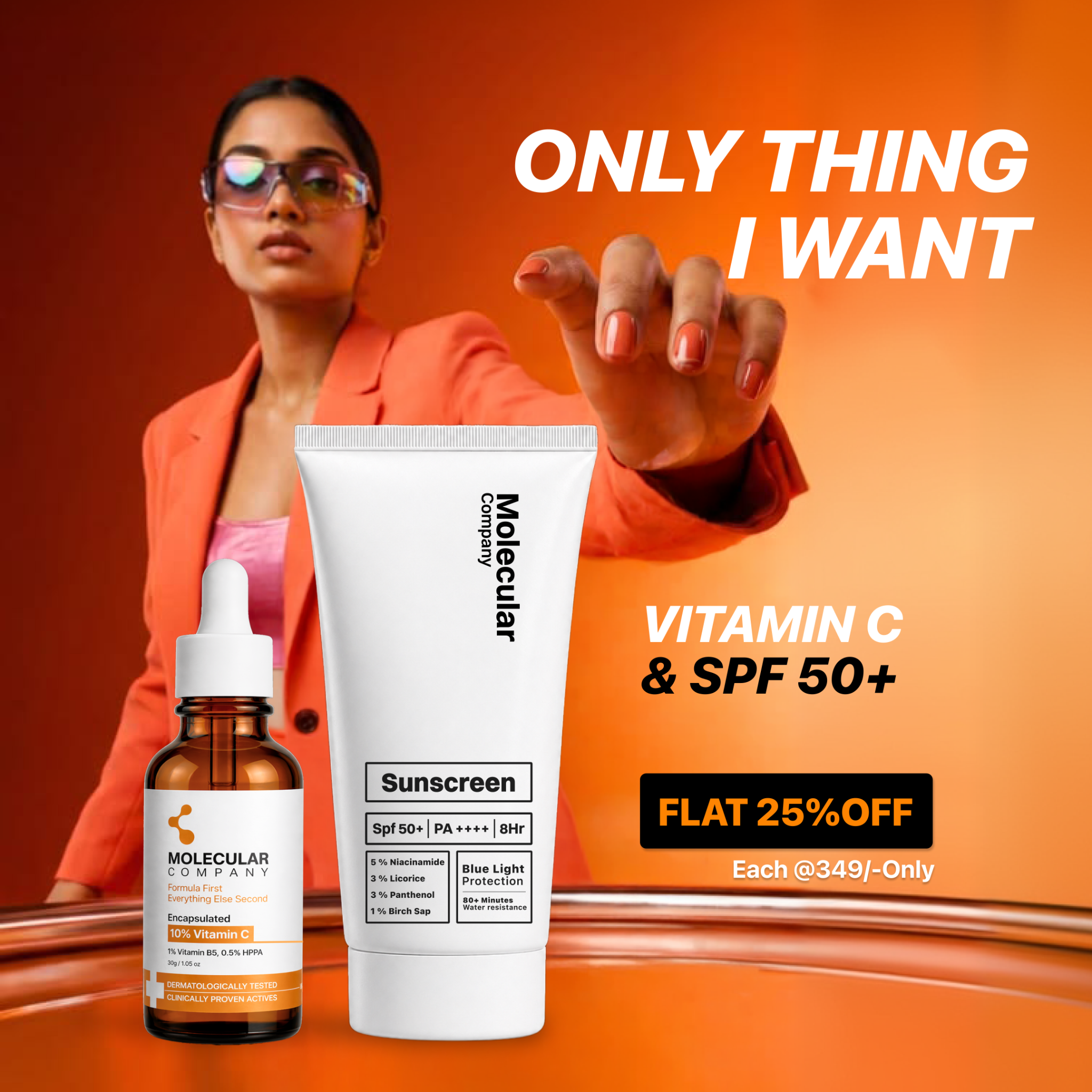Molecular Company Skincare Facebook ad