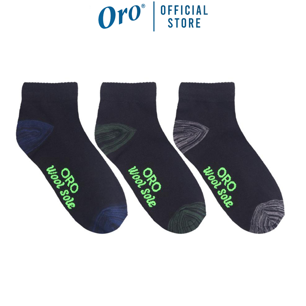 Oro socks Facebook ad: ORO Anti-Odor Men’s Sports Socks (3 Pairs), Free Size