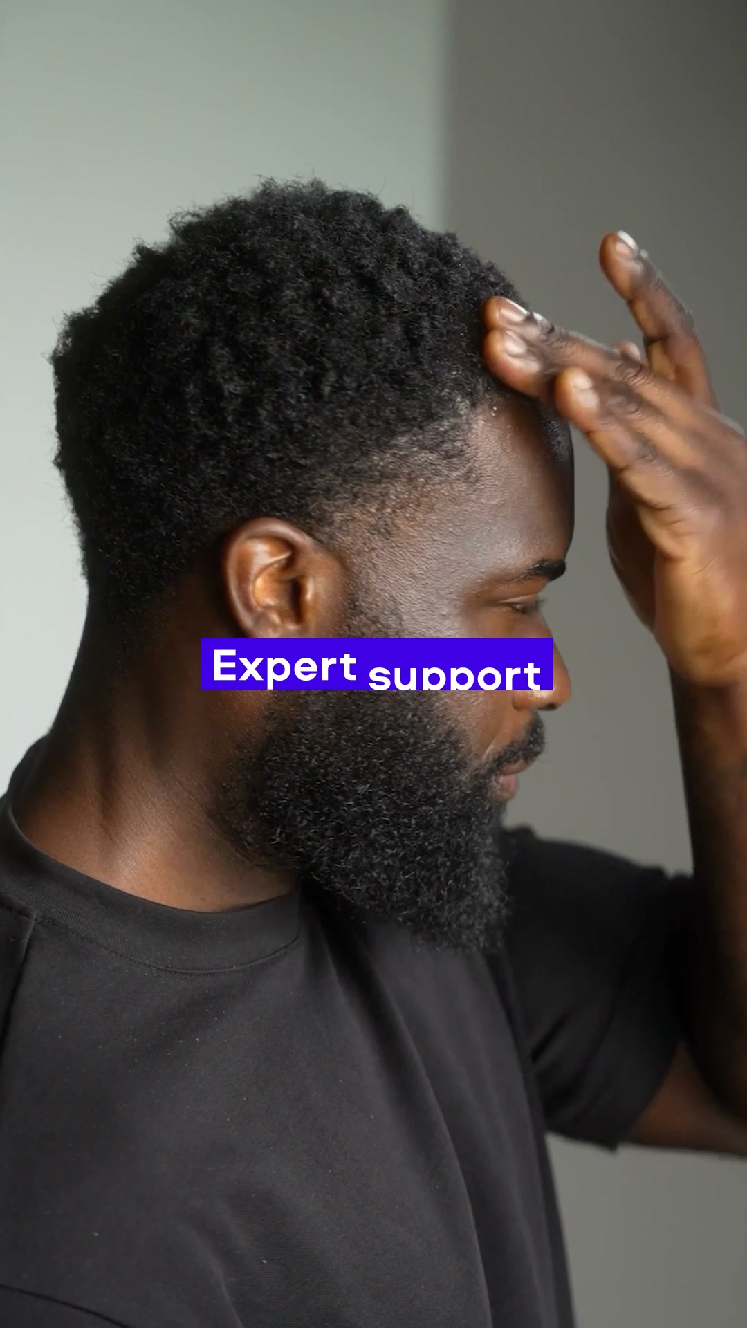 Sons Facebook ad: Your hairline. Your call.